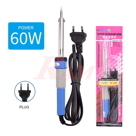 Suoer 60W Soldering Iron - Professional Electric Soldering Tool