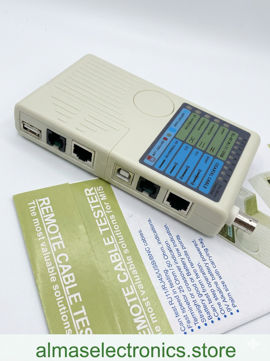 Network Cable Tester - RJ45 Ethernet LAN Cable Testing Tool
