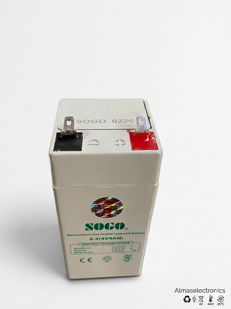 SOGO 4-4(4V4AH) Maintenance Free Sealed Lead-Acid Battery