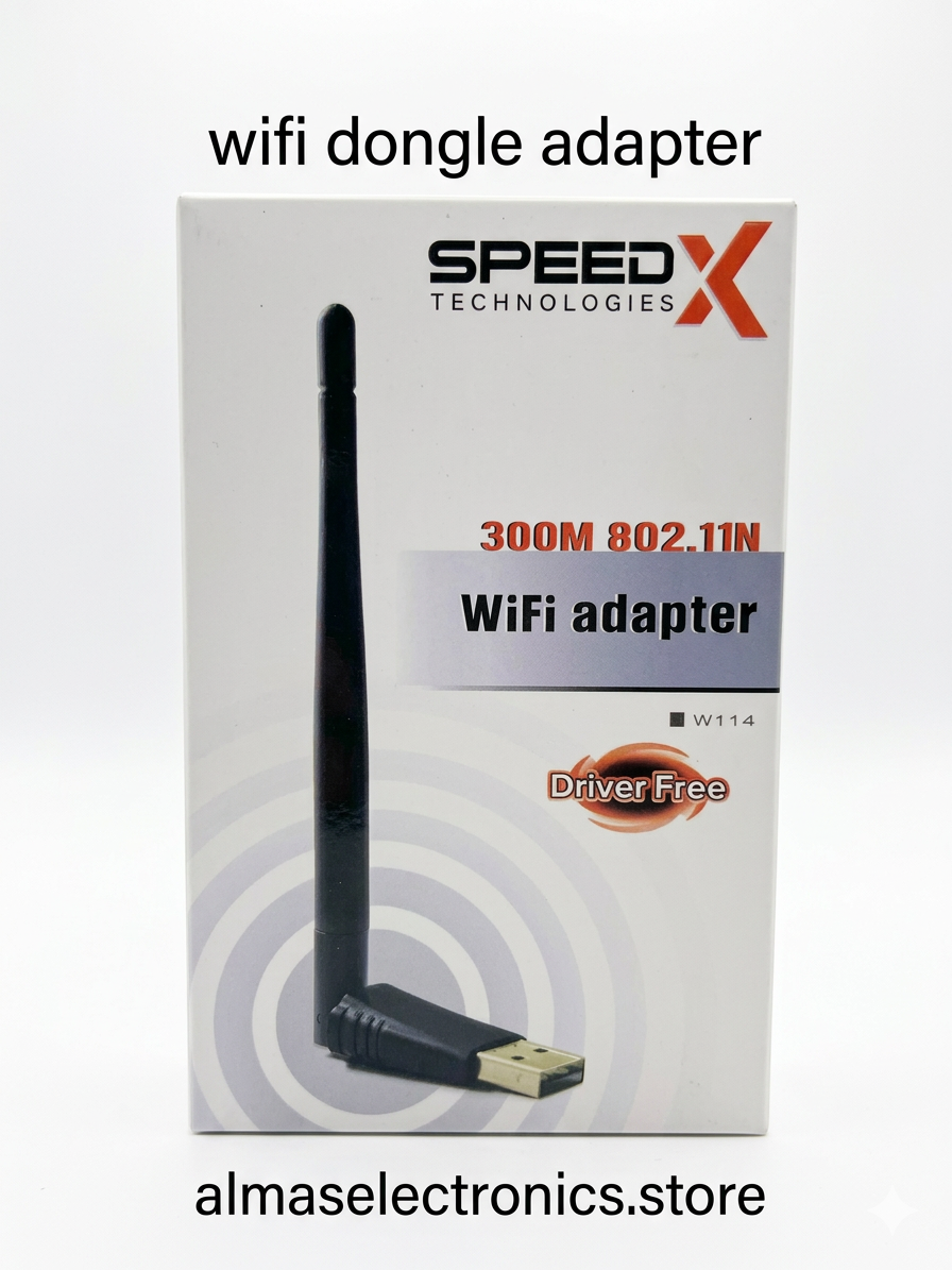 USB Wi-Fi Adapter Dongle - Wireless Network Adapter for PC & Laptop