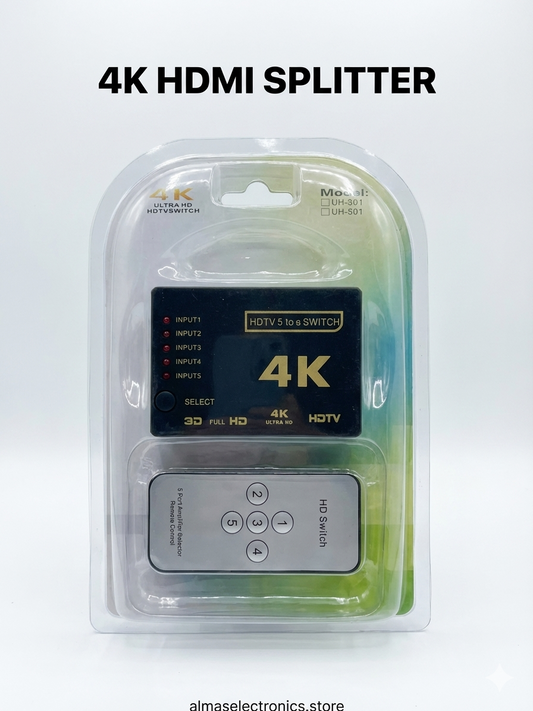 5-Port 4K HDMI Switch