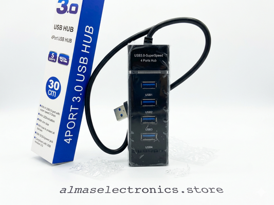 USB 3.0 Hub - Multi-Port USB Expander for Laptop & Desktop