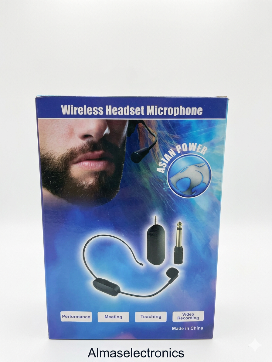 Wireless Headset Microphone - Professional Audio System