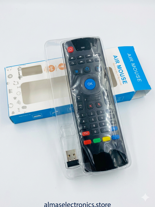 MX3 Voice Remote Control with Air Mouse & Backlit Keyboard