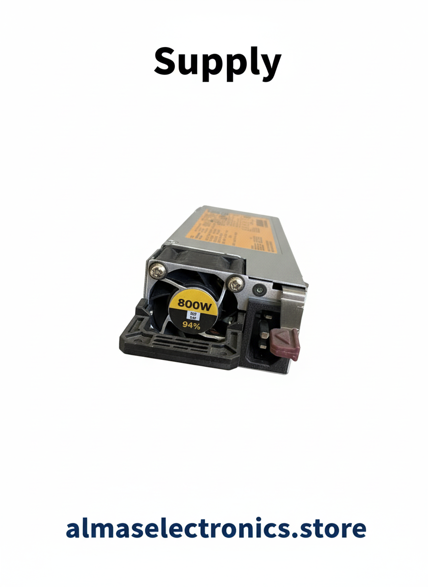 800W 12V Server Power Supply - 80 Plus Platinum Hot Swap PSU