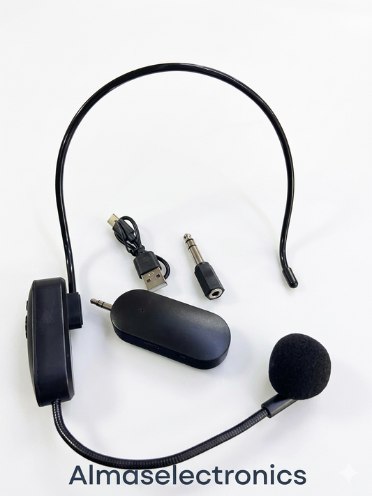Wireless Headset Microphone - Professional Audio System