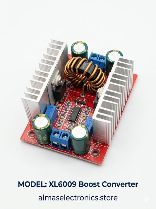 XL6009 DC-DC Step Up Boost Converter - 8.5V-50V to 10V-60V