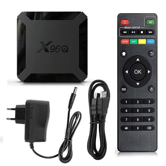 X96 Q Android TV Box - 4K Smart Streaming Device with Quad Core