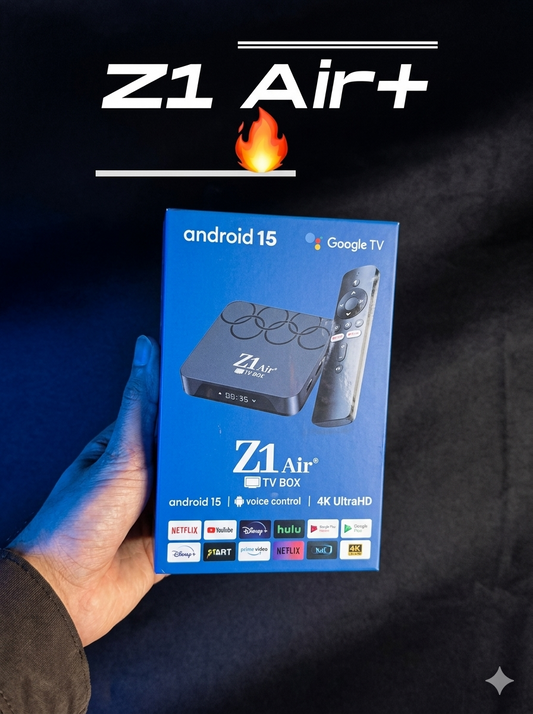 Z1 Air Android TV Box - 8K Streaming Media Player with Google TV