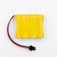 Rechargeable NiMH Battery Pack 4.8V with Connector - 4-Cell Pack