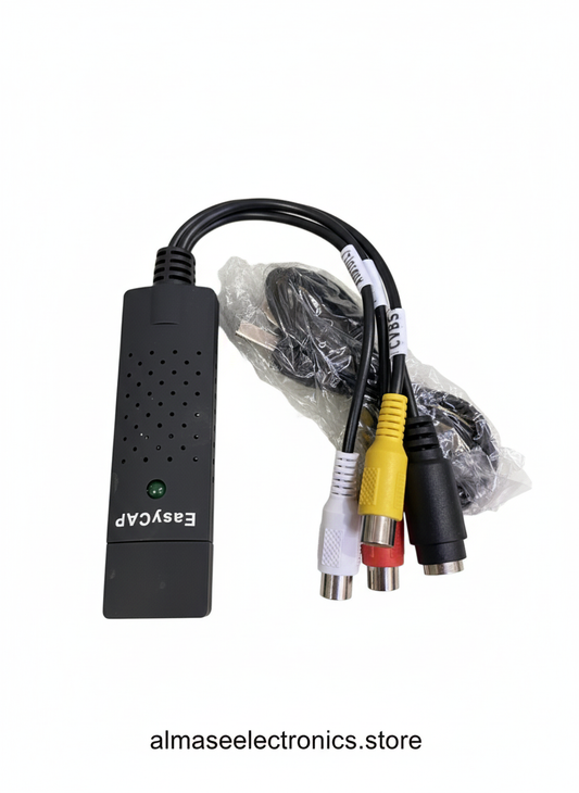 EasyCap USB 2.0 Video Capture Adapter with Audio - Analog to Digital Converter