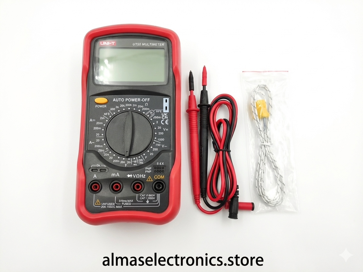 UNI-T UT55 Standard Digital Multimeter - Professional Testing Tool