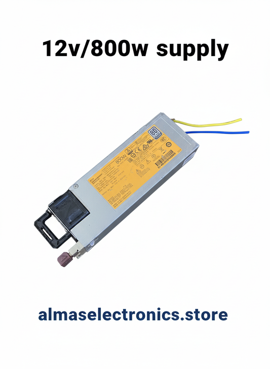 800W 12V Server Power Supply - 80 Plus Platinum Hot Swap PSU