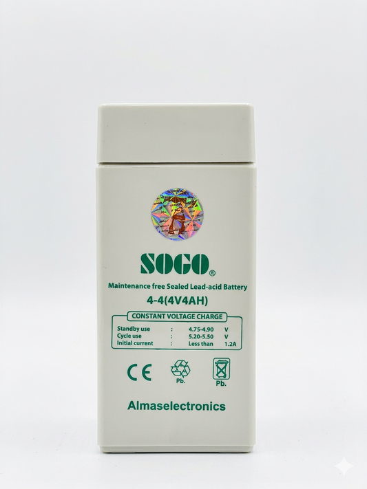 SOGO 4-4(4V4AH) Maintenance Free Sealed Lead-Acid Battery