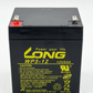 LONG WP5-12 12V 5Ah Rechargeable Sealed Lead-Acid Battery