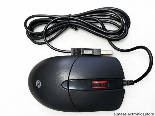 M13 Wired Business Office Mouse - USB Optical Mouse with Scroll Wheel