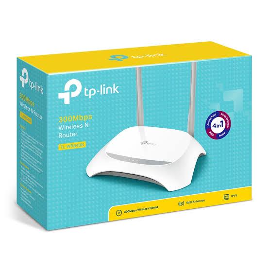 TP-Link TL-WR840N Wireless Router - 300Mbps WiFi Router for Home