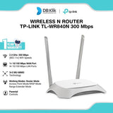 TP-Link TL-WR840N Wireless Router - 300Mbps WiFi Router for Home